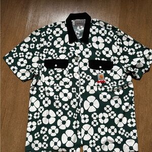 Marni x Carhart WIP Floral Green and White Men's Shirt XL